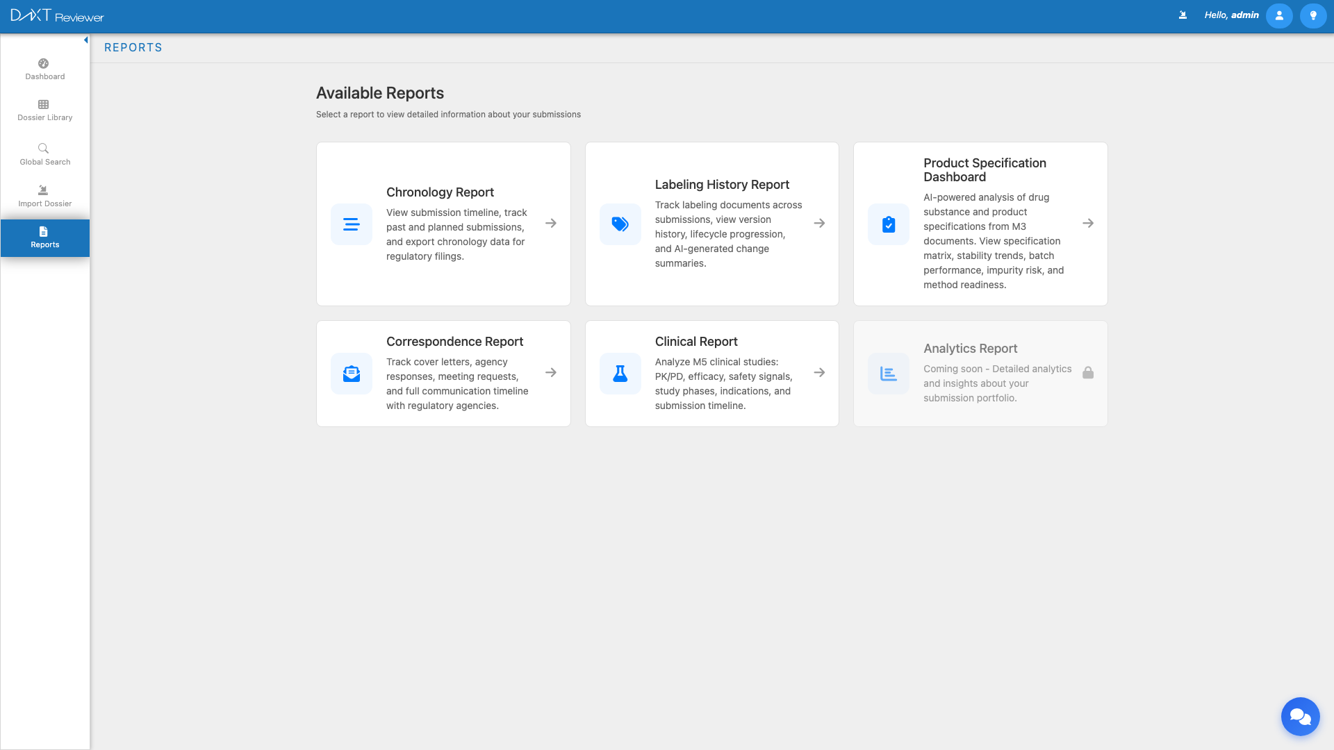 DnXT Reviewer Reports Dashboard